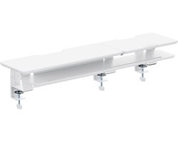 Worktrainer DeskBoard Flex – Monitor- en Laptopstandaard – Wit