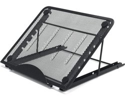 WoW Shop  Laptopstandaard, laptopstandaard, diamond painting-houder, metalen standaard, opvouwbaar, houder voor diamantschilderlicht, geventileerd voor diamond painting-leds, licht, laptop, tekening tablet