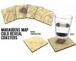 Wow! Wizarding World - Harry Potter - Hogwarts Kasteel - Thermo Reactieve Onderzetters