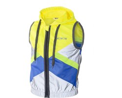 WOWOW fluo jasje kind met kap EN 17353 - Cape Town Hoodie geel M