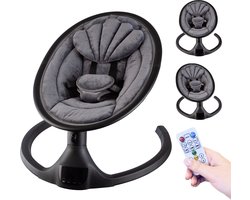 X Adventure Wipstoel Elektrisch Rocco / Schommelstoel Met Bluetoothfunctie & Afstandsbediening- Velvet Antra