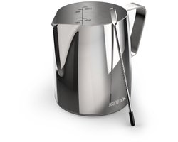 Xavax Barista Melkkannetje 600 ml + Latte Art Pen RVS