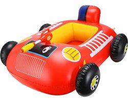 Xd Xtreme - Zwembad speelgoed - Opblaasbare race auto - Met waterpistool - Rood - Drijvend speelgoed