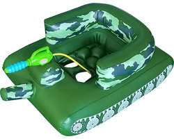 Xd Xtreme - Zwembad speelgoed - Opblaasbare tank - Met waterpistool - Groen - Drijvend speelgoed