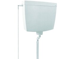 Xellanz Hooghangend Toiletreservoir Kunststof 9 Liter - Wit