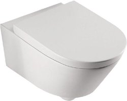 Xellanz Metro Wandcloset met Softclose Toiletzitting 56 cm - Glans Wit