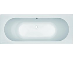 Xellanz Portus RD inbouwligbad 170x70x43cm duobad acryl glans wit