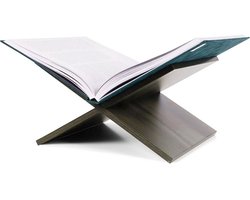 XEMM Boekenstandaard - Boekenhouder - Salontafelboek - 33 x 29 x 19 cm - Bruin