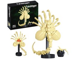 Xenomorph Facehugger Action Figure Bouwpakket - Gedetailleerde Instructies voor een Uniek Model