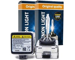 Xenon Lampen D3S 4300K – Set van 2 – 35W 42V – Geschikt voor Volkswagen/Audi/Skoda/Seat/Porsche (VAG) + Mercedes, Ford, Volvo en meer
