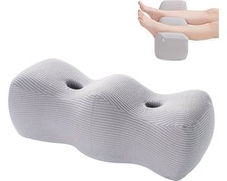 Xerolax Orthopedisch Kniekussen Voor In Bed - Zijslaapkussen - Beenkussen - Volwassenen - Orthopedisch Kniekussen - Grijs
