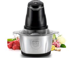 Xerolax Vleesmolen - Gehaktmolen - Meat Grinder - Elecktrisch - Machine - Foodprocessor - Meat Mincer - Keukenmixer - Keukenmachine - Zwart