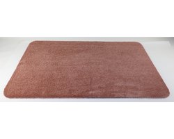 XL Badkamermat - WC mat Soft zalm oud roze 60x100 antislip