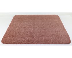 XL Badkamermat - WC mat Soft zalm oud roze 60x80 antislip