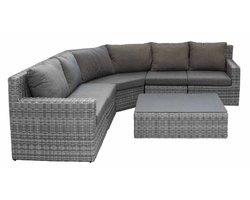 XL-Hoek Loungeset Santonio | 6-delig | Wicker