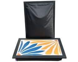 XL Laptray - Laptoptafel - Schootkussen - Extra Groot - Matisse - 50x37x8 cm