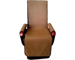 XL Stoelbeschermer voor Relaxfauteuil XXL - 100% Merinowol - Extra Breed 60 cm