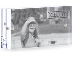 XLBoom Acrylic Fotolijst (set van 3) - Transparant - Acryl - Fotoformaat 5x10cm