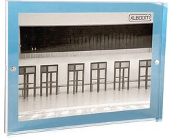 XLBoom Acrylic Magnetic Fotolijst 16x21cm Sky Blue - magnetische minimalistische fotolijst in acryl - design fotokader