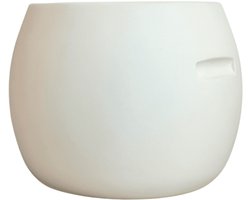 XLBoom Bubble Wine Bucket Cream –Design wijnkoeler (Ø 26,5 cm) – Verkrijgbaar in Soft Pink | Cream | Grite – Stijlvolle ijsemmer voor tafel of bar