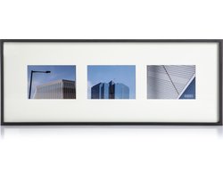 XLBoom Fotolijst Leon (3) - In Metaal - Zwart - Fotofotmaat 13 x 18 cm