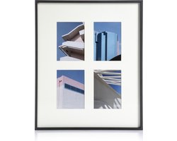 XLBoom Fotolijst Leon (4) - In Metaal - Zwart - Fotofotmaat 13 x 18 cm