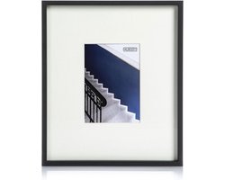 XLBoom Fotolijst Leon - In Metaal - Zwart - Fotofotmaat 13 x 18 cm