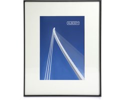 XLBoom Fotolijst Leon - In Metaal - Zwart - Fotofotmaat A2