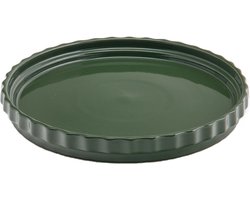 XLBoom Ikon Bord Groen - Keramisch, vaatwasserbestendig design bord - Verkrijgbaar in Maroon | Green | Black - Duurzaam keramiek voor stijlvol wonen