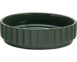 XLBoom Ikon Schaal - Vaatwasserbestendig - Keramiek - Groen - 30×30×7,5cm