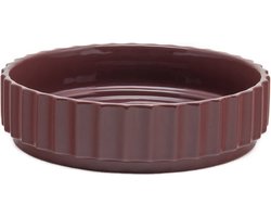 XLBoom Ikon Schaal Wijnrood - Keramische design kom - Verkrijgbaar in Maroon | Green | Black - Duurzaam keramiek voor stijlvol wonen