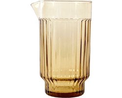 XLBoom Lima Karaf - Waterkaraf in Glas - Lichtamber - 0,5L