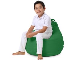 Xoft Living - Kids Pear - Zitzak - Groen - Waterafstotend - Kinderstoel