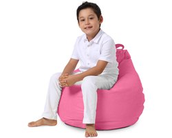 Xoft Living - Kids Pear - Zitzak - Roze - Waterafstotend - Kinderstoel