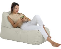 Xoft Living - Zitzak Lounge - Beige - Volwassenen & Kinderen