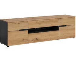 xonox.home Canu TV-meubel (B/H/D: 55x184x44 cm) in Artisan-imitatie