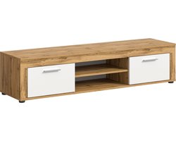 xonox.home Jam TV-meubel wit melamine B/H/D: 184x37x40 cm