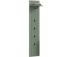 xonox.home Wandpaneel Station smoke green imitatie 31 x 160 x 27 cm