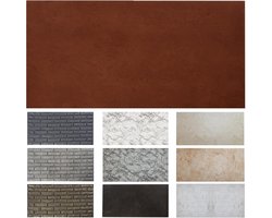 XPS 3D Wandpanelen Koper Metaallook - 16 Stuks 8m² - 50x100 cm Decoratieve Wandbekleding