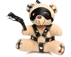 XR Brands AH120 - BDSM Teddy Bear Keychain - Tan