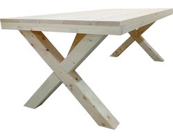 Xsteigerhout.nl Kloostertafel - Eettafel - 100x200cm