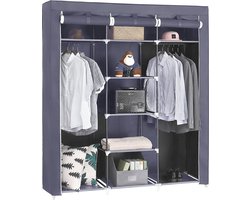XXL Canvas Garderobekast / Kleding opbergkast | Opvouwbare Garderobe kast