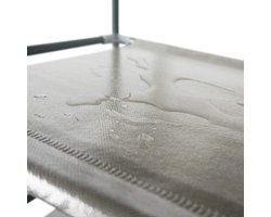 XXL Schoenenrek voor 50 Paar Schoenen - Metalen Rek voor Schoenen met 10 Lagen - Grijs