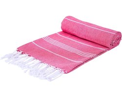 XXL Strand- en saunahanddoek van gerecycled materiaal - 100x200 cm - Lichtgewicht en absorberend