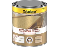 Xyladecor Meubel Vernis - Kleurloos - Extra Mat - 1L