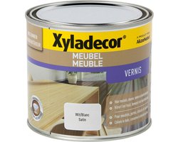 Xyladecor Meubel Vernis - Wit - Satin - 0.5L