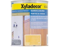 Xyladecor Ramen & Deuren Decoratieve Houtbeits - Kleurloos - 0.75L