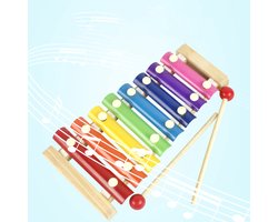 Xylofoon Speelgoed - Hout - Kinderspeelgoed - Kinder speelgoed - Muziek - Educatie voor Kinderen - Educatief spelen - Houten speelgoed