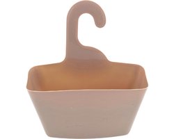 XYZ Goods - doucherek zonder boren - doucherekje - douchemandje - Badkamerrek - Badkamer Accessoires - Met ophanghaak - Taupe