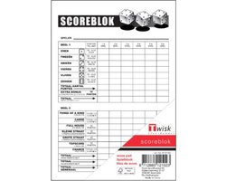 Yahtzee scoreblok - 100 vel
